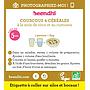 beendi COUSCOUS 4 CÉRÉALES à la noix de coco et au curcuma 5kg *